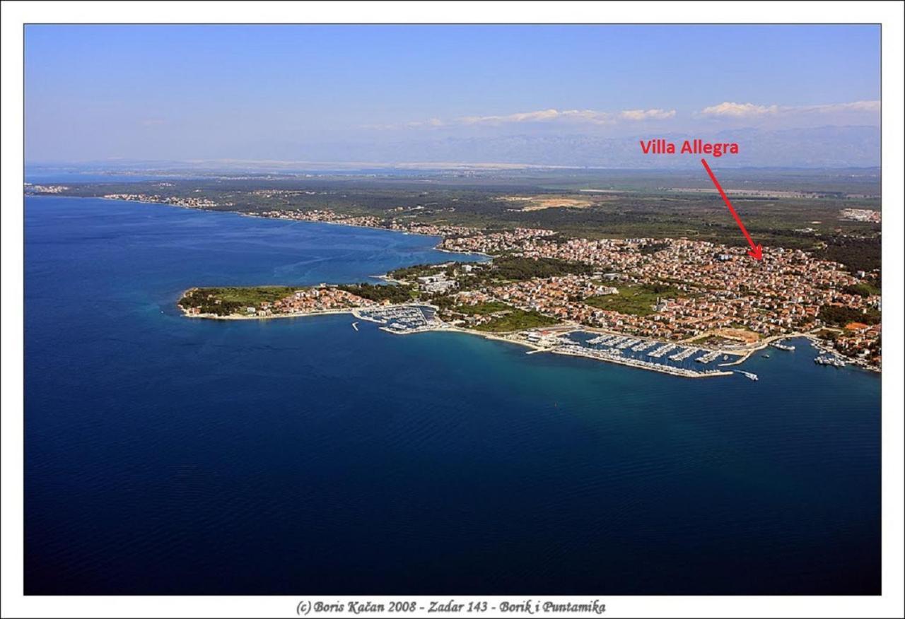 Villa Allegra Zadar Exterior foto